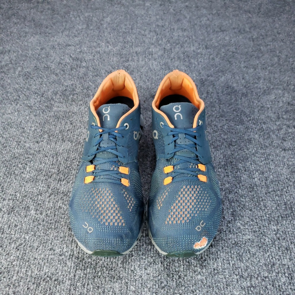 On Cloud X Shoes Mens‎ Size 9 Blue Orange Running Sneakers Lightweight - Picture 3 of 16